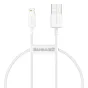 Kabeļi - Baseus Superior Series Cable USB to Lightning, 2.4A, 0,25m (white) CALYS-02 - ātri pasūtīt no ražotāja