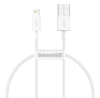 Cables - Baseus Superior Series Cable USB to Lightning, 2.4A, 0,25m (white) CALYS-02 - quick order from manufacturerCables - Baseus Superior Series Cable USB to Lightning, 2.4A, 0,25m (white) CALYS-02 - quick order from manufacturer