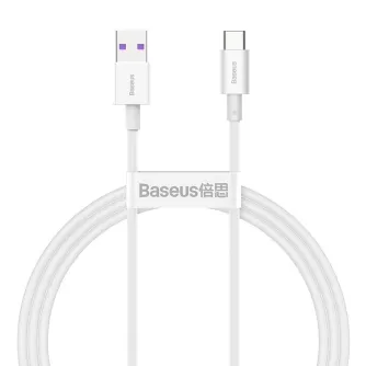 Kabeļi - Baseus Superior Series Cable USB to USB-C, 66W, 1m (white) CATYS-02 - ātri pasūtīt no ražotāja