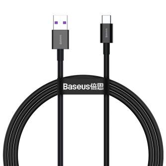 Kabeļi - Baseus Superior Series Cable USB to USB-C, 66W, 1m (black) CATYS-01 - купить сегодня в магазине и с доставкой