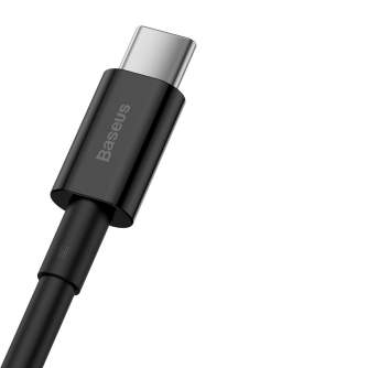 Cables - Baseus Superior Series Cable USB to USB-C, 66W, 1m (black) CATYS-01 - buy today in store and with delivery