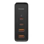 Wall charger - Travel Charger Baseus GaN2 Pro Quick 2x USB + 2x USB-C, 100W, EU (Black) CCGAN2P - quick order from manufacturer