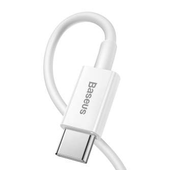 Cables - Baseus Superior Series Cable USB-C to Lightning, 20W, PD, 1m (white) CATLYS-A02 - quick order from manufacturer