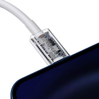 Kabeļi - Baseus Superior Series Cable USB-C to Lightning, 20W, PD, 1m (white) CATLYS-A02 - ātri pasūtīt no ražotāja