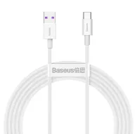 Cables - Baseus Superior Series Cable USB to USB-C, 66W, 2m (white) CATYS-A02 - buy today in store and with deliveryCables - Baseus Superior Series Cable USB to USB-C, 66W, 2m (white) CATYS-A02 - buy today in store and with delivery