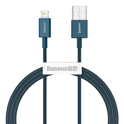 Baseus Superior Series Cable USB to iP 2.4A 1m (blue) CALYS-A03