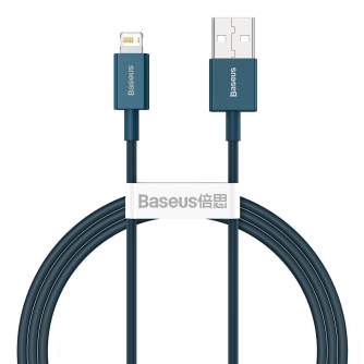 Cables - Baseus Superior Series Cable USB to iP 2.4A 1m (blue) CALYS-A03 - quick order from manufacturer