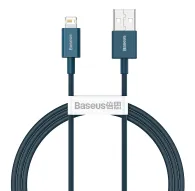 Kabeļi - Baseus Superior Series Cable USB to iP 2.4A 1m (blue) CALYS-A03 - ātri pasūtīt no ražotājaKabeļi - Baseus Superior Series Cable USB to iP 2.4A 1m (blue) CALYS-A03 - ātri pasūtīt no ražotāja