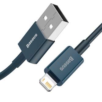 Кабели - Baseus Superior Series Cable USB to iP 2.4A 1m (blue) CALYS-A03 - быстрый заказ от производителя