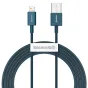 Cables - Baseus Superior Series Cable USB to iP 2.4A 2m (blue) CALYS-C03 - quick order from manufacturer