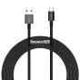 Kabeļi - Baseus Superior Series Cable USB to USB-C, 66W, 2m (black) CATYS-A01 - ātri pasūtīt no ražotāja