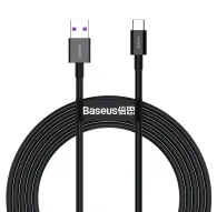 Cables - Baseus Superior Series Cable USB to USB-C, 66W, 2m (black) CATYS-A01 - quick order from manufacturerCables - Baseus Superior Series Cable USB to USB-C, 66W, 2m (black) CATYS-A01 - quick order from manufacturer