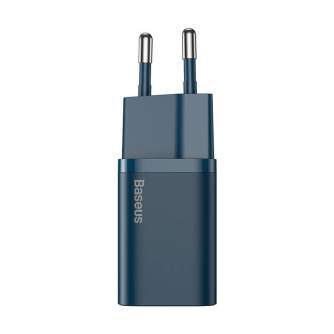 Baterijas, akumulatori un lādētāji - Baseus Super Si Quick Charger 1C 20W (Blue) CCSUP-B03 - ātri pasūtīt no ražotāja