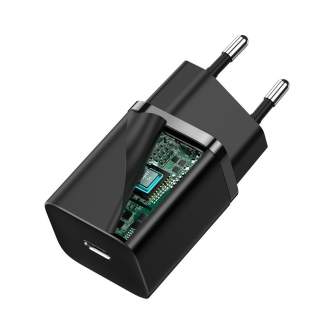 Батарейки и аккумуляторы - Baseus Super Si Quick Charger 1C 30W (black) CCSUP-J01 - быстрый заказ от производителя