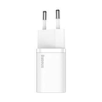 Batteries and chargers - Quick Charger Baseus Super Si 1C 30W (white) CCSUP-J02 - quick order from manufacturer