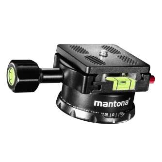 Tripod Heads - mantona Panorama Head 360° - quick order from manufacturer