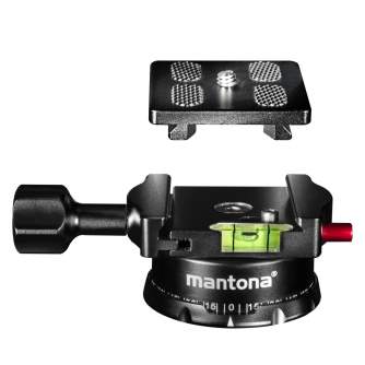 Tripod Heads - mantona Panorama Head 360° - quick order from manufacturer
