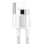Kabeļi - Baseus Superior Series Cable USB to micro USB, 2A, 2m (white) CAMYS-A02 - ātri pasūtīt no ražotāja