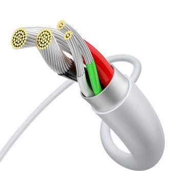 Kabeļi - Baseus Superior Series Cable USB to micro USB, 2A, 2m (white) CAMYS-A02 - ātri pasūtīt no ražotāja