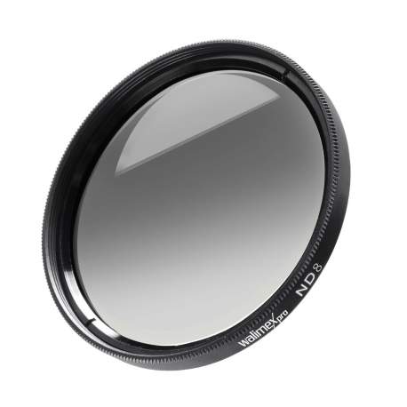 Neutral Density Filters - walimex pro Filter ND8 coated 58 mm - quick order from manufacturer