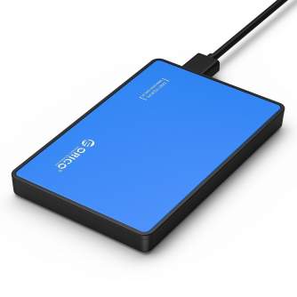 Hard drives & SSD - Hard drive external enclosure Orico SSD/HDD 2.5 SATA III (blue) 2588US3-V1-BL-BP - quick order from manufacturer