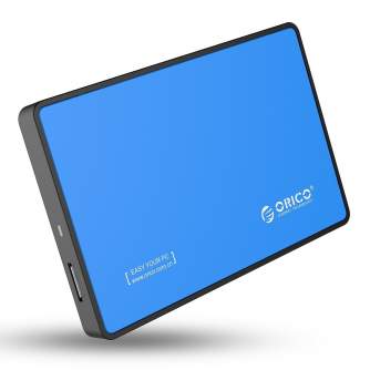 Citie diski & SSD - Hard drive external enclosure Orico SSD/HDD 2.5 SATA III (blue) 2588US3-V1-BL-BP - ātri pasūtīt no ražotāja