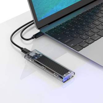 Citie diski & SSD - Enclosure SDD M.2 Orico, NVME, USB-C 3.1 Gen.2, 10Gbps (black) TCM2-C3-BK-BP - быстрый заказ от производител