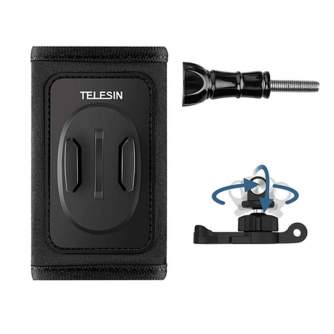 Аксессуары для экшн-камер - Backpack strap mount kit Telesin with 360° J-hook for sports cameras (GP-BPM-005 - купить сегодня в 