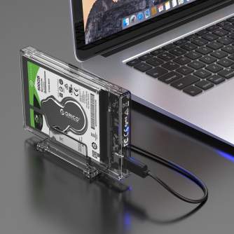 Citie diski & SSD - Orico 2,5 external HDD enclosure with stand, USB-C 3.1 + cable (USB 3.0 to - ātri pasūtīt no ražotāja