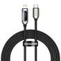 Kabeļi - USB-C cable for Lightning Baseus Display, PD, 20W, 2m (black) CATLSK-A01 - ātri pasūtīt no ražotāja