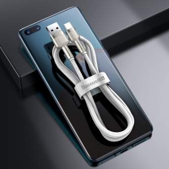 Kabeļi - USB cable for USB-C Baseus Cafule, 66W, 2m (white) CAKF000202 - ātri pasūtīt no ražotāja
