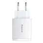 Mobilo tālruņu, planšetdatoru, GPS lādētāji - adowarka sieciowa Baseus Compact Quick Charger, 2xUSB, USB-C, PD, 3A, 30W (biaa) - ātri pasūtīt no ražotāja