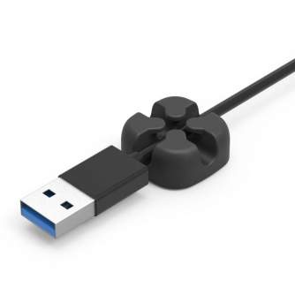 Kabeļi - Cable holder organizer Orico (black) CBSX-BK - ātri pasūtīt no ražotāja