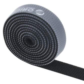 Kabeļi - Orico Circle Velcro Straps 1m (black) CBT-1S-BK - ātri pasūtīt no ražotāja