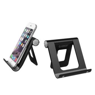 Telefonu statīvi - Foldable Multi-Angle Phone Stand Orico (Black) PH2-BK-BP - ātri pasūtīt no ražotāja