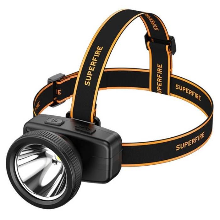 Lukturi - Headlight Superfire HL55, 150lm, USB-C HL55 - ātri pasūtīt no ražotāja
