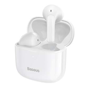 Austiņas - Headphones TWS Baseus Bowie E3 (white) NGTW080002 - perc šodien veikalā un ar piegādi