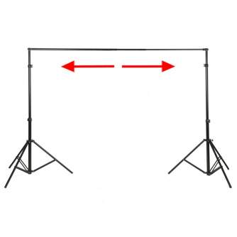 Fonu turētāji - walimex XXL Background System, 190-465cm - perc šodien veikalā un ar piegādi