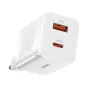 Wall charger - Baseus Super Si Pro Quick Charger USB + USB-C 30W (white) CCSUPP-E02 - quick order from manufacturer