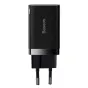 Wall charger - Baseus Super Si Pro Quick Charger USB + USB-C 30W (black) CCSUPP-E01 - quick order from manufacturer