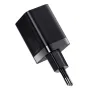 Wall charger - Baseus Super Si Pro Quick Charger USB + USB-C 30W (black) CCSUPP-E01 - quick order from manufacturer