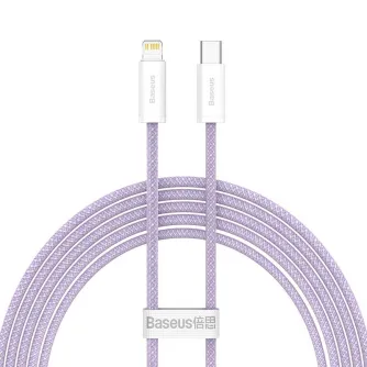Cables - USB-C cable for Lightning Baseus Dynamic Series, 20W, 2m (purple) CALD000105 - quick order from manufacturer