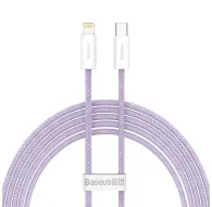 Kabeļi - USB-C cable for Lightning Baseus Dynamic Series, 20W, 2m (purple) CALD000105 - ātri pasūtīt no ražotājaKabeļi - USB-C cable for Lightning Baseus Dynamic Series, 20W, 2m (purple) CALD000105 - ātri pasūtīt no ražotāja