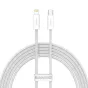 Kabeļi - USB-C cable for Lightning Baseus Dynamic Series, 20W, 2m (white) CALD000102 - ātri pasūtīt no ražotāja