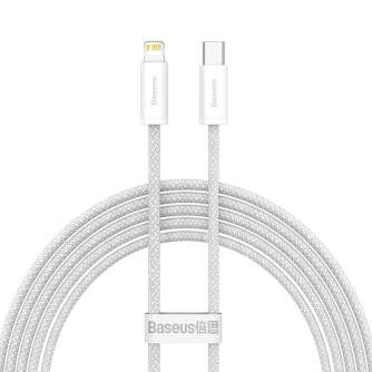 Kabeļi - USB-C cable for Lightning Baseus Dynamic Series, 20W, 2m (white) CALD000102 - ātri pasūtīt no ražotāja