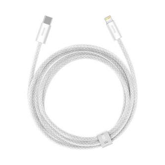 Кабели - USB-C cable for Lightning Baseus Dynamic Series, 20W, 2m (white) CALD000102 - быстрый заказ от производителя