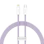 Cables - USB-C cable for Lightning Baseus Dynamic Series, 20W, 1m (purple) CALD000005 - quick order from manufacturer