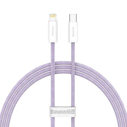 USB-C cable for Lightning Baseus Dynamic Series, 20W, 1m (purple) CALD000005
