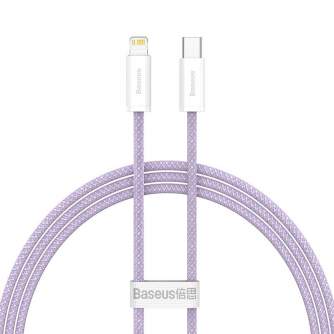 Kabeļi - USB-C cable for Lightning Baseus Dynamic Series, 20W, 1m (purple) CALD000005 - ātri pasūtīt no ražotāja
