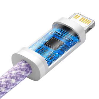 Кабели - USB-C cable for Lightning Baseus Dynamic Series, 20W, 1m (purple) CALD000005 - быстрый заказ от производителя